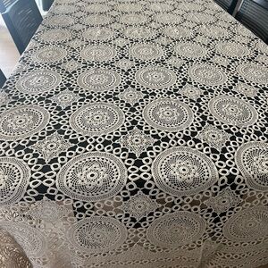Handmade 100% Cotton Tablecloth or Bed Cover